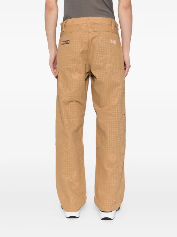 Mastermind Japan x Dickies graphic-print Trousers | Brown | FARFETCH