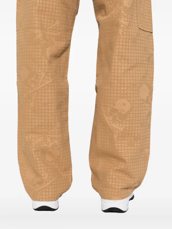 Mastermind Japan x Dickies graphic-print Trousers | Brown | FARFETCH