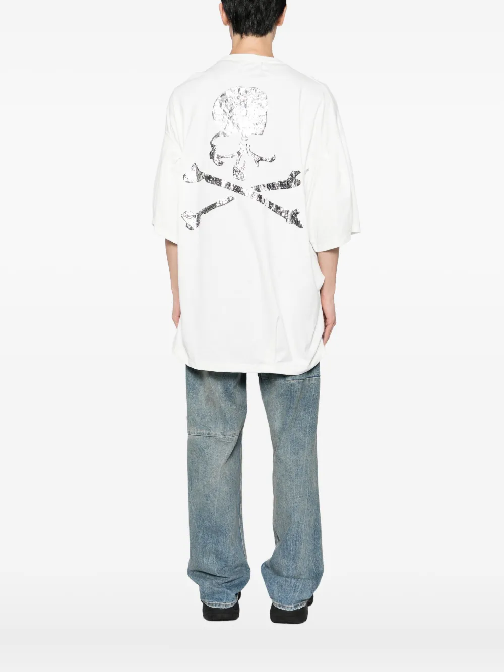 Mastermind Japan Graphic-print T-shirt In White