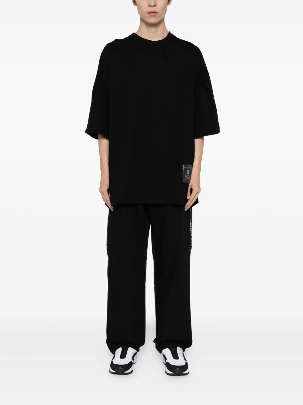 Mastermind Japan T-shirt met grafische print Zwart