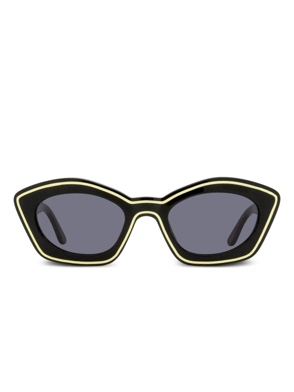 Marni Eyewear Kea Island cat-eye frame sunglasses Zwart