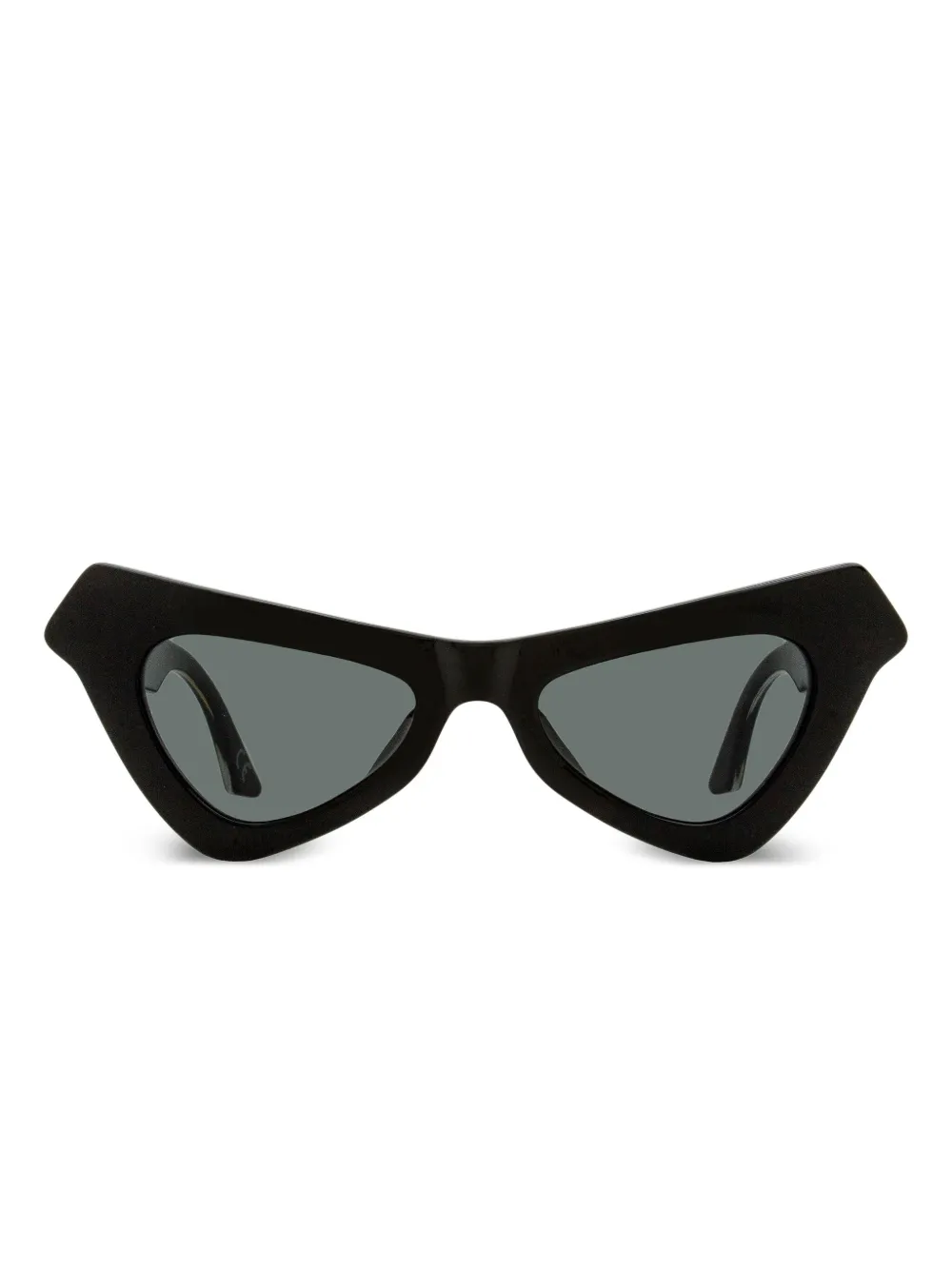 Marni Eyewear Fairy Pools Radica zonnebril met cat-eye montuur Zwart