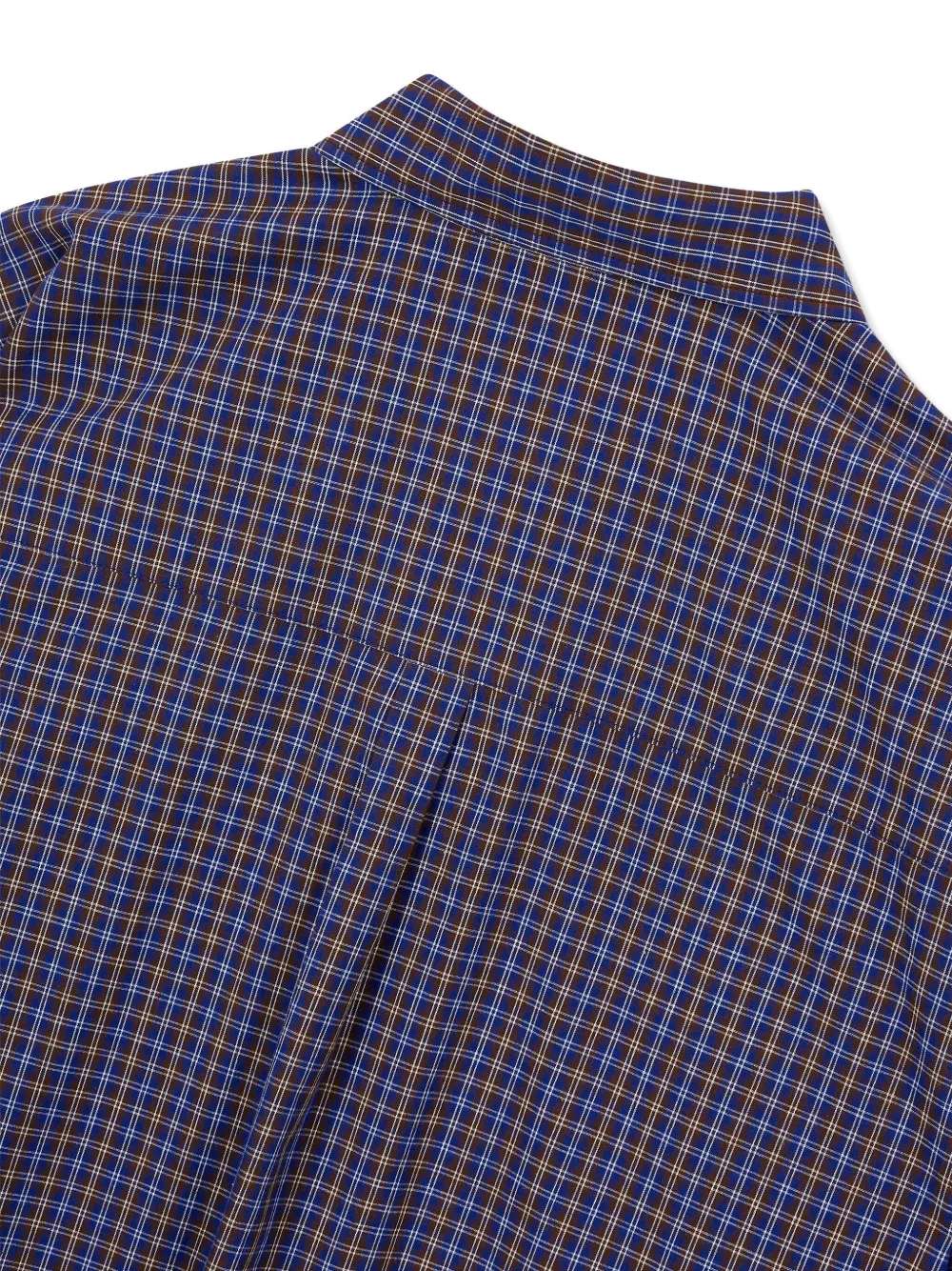 STUDIO TOMBOY Geruit shirt met zak Blauw