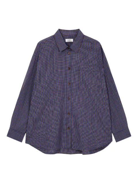 STUDIO TOMBOY camisa con bolsillo y motivo de cuadros