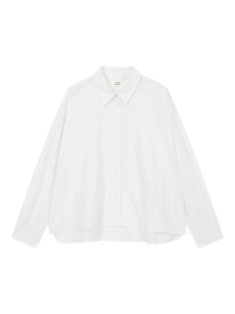 STUDIO TOMBOY long-sleeved shirt | White | Image 1