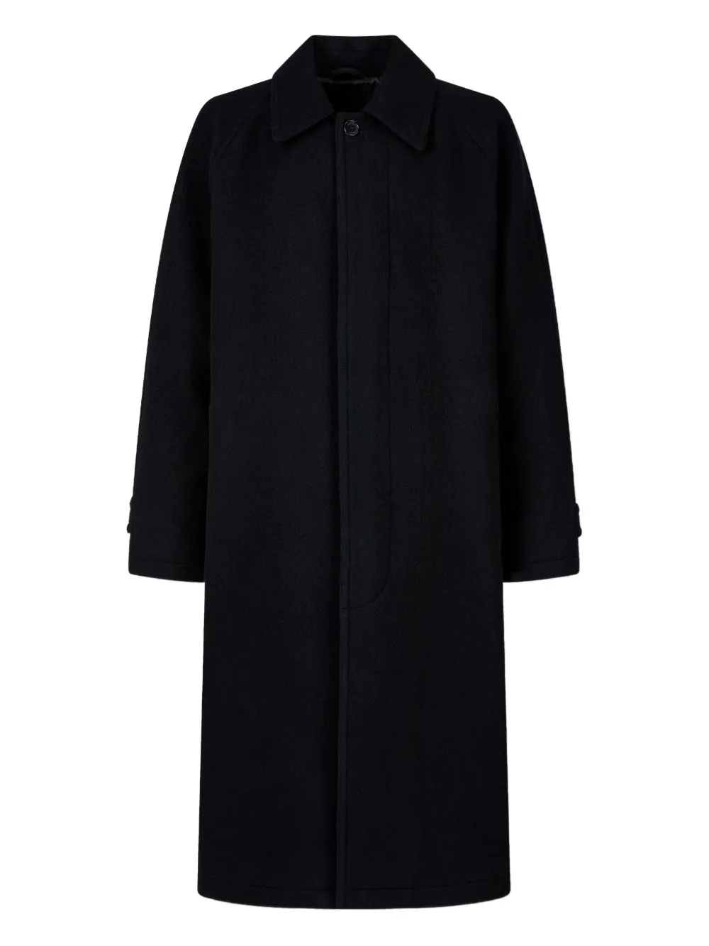 STUDIO TOMBOY button-fastening wool coat | Black | Image 1