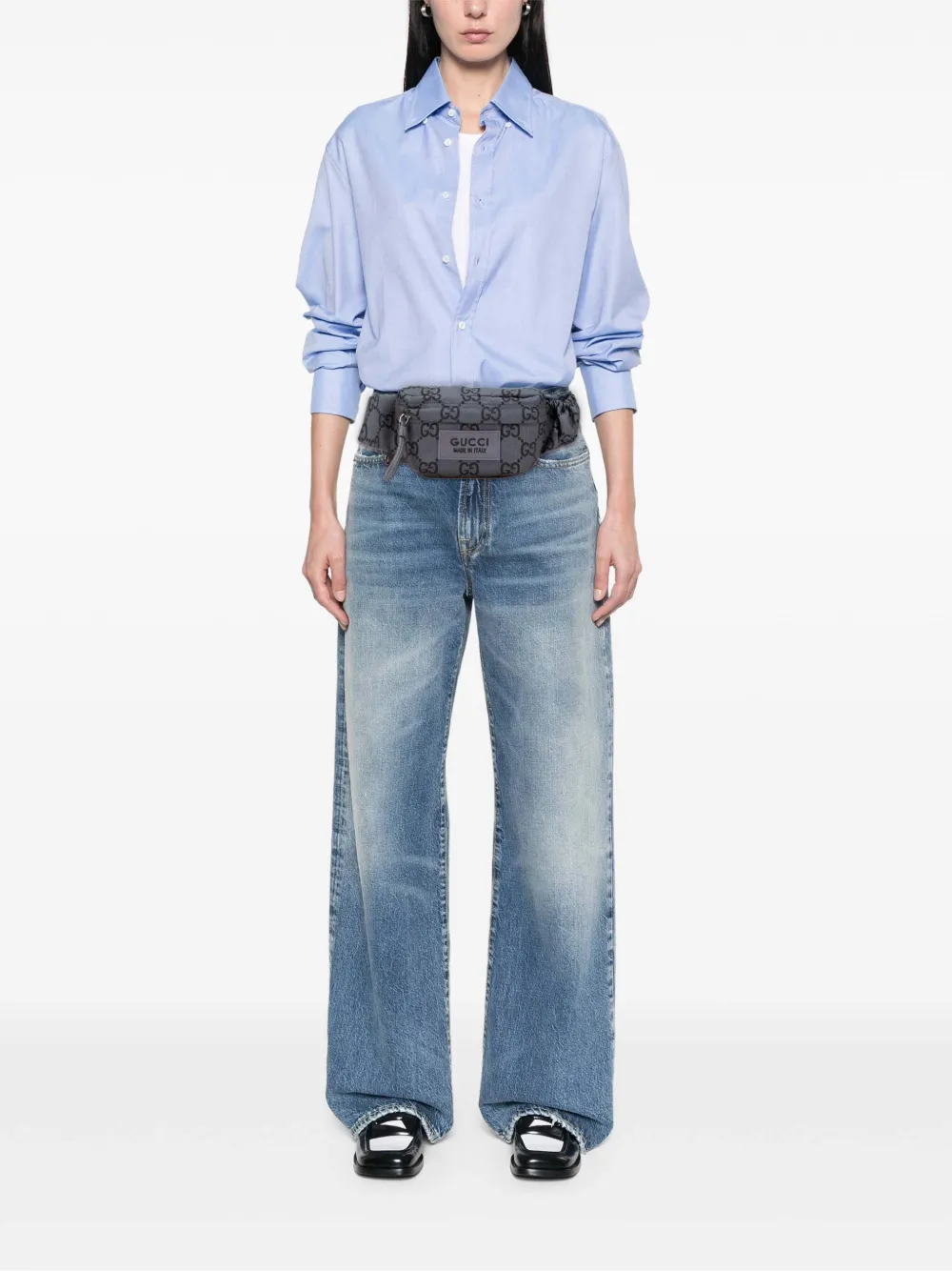 Gucci Pre-Owned 2016-2025 GG Nylon Ripstop belt bag | Pre-Owned | Image 2