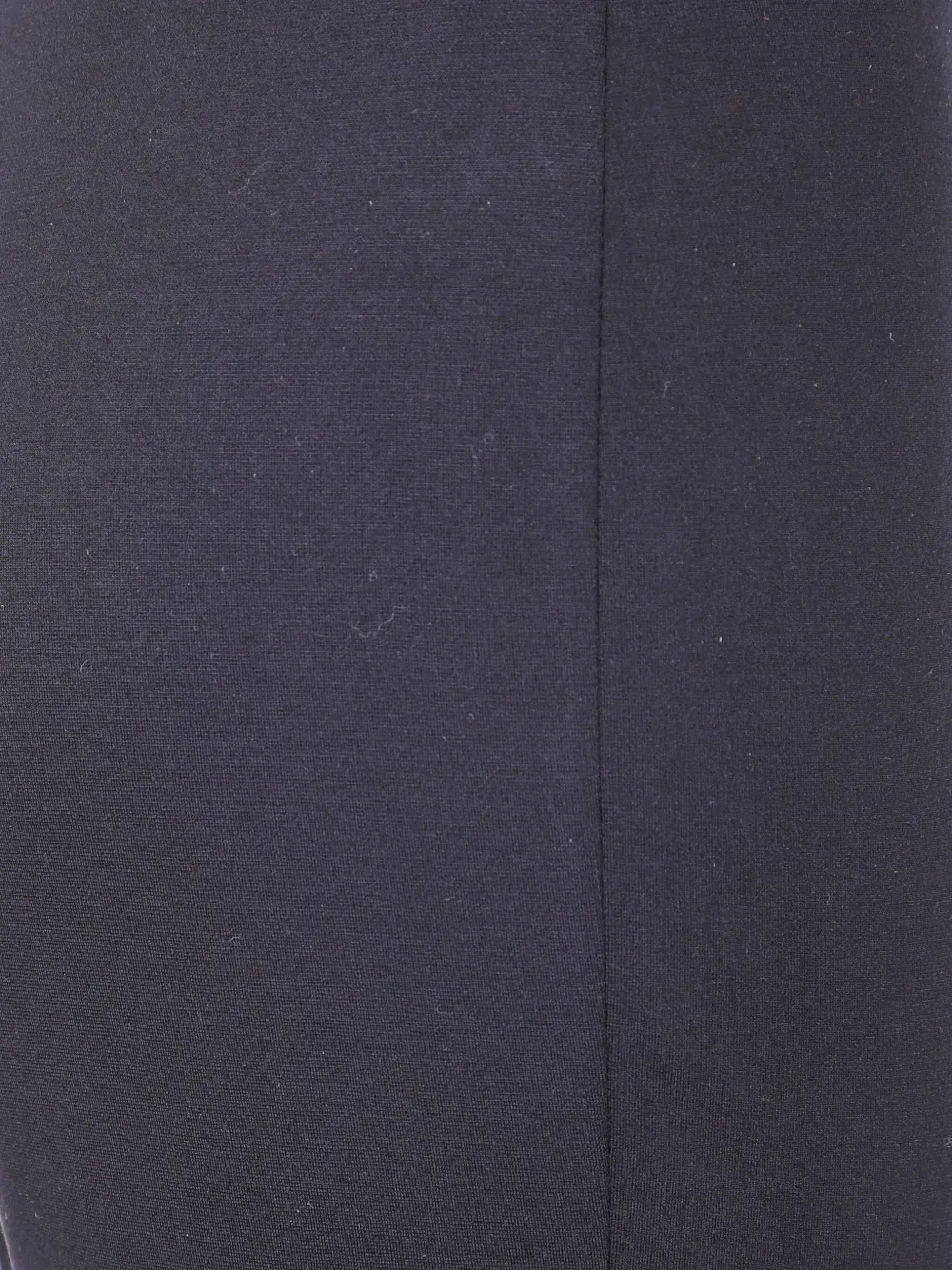 Seventy Katoenen broek met naaddetail Zwart