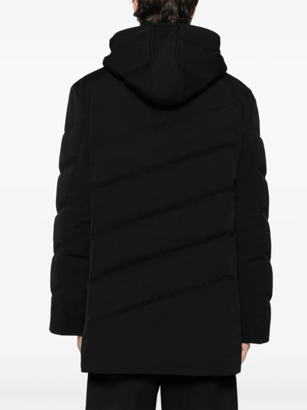 Yohji Yamamoto Puffer Jacket In Black