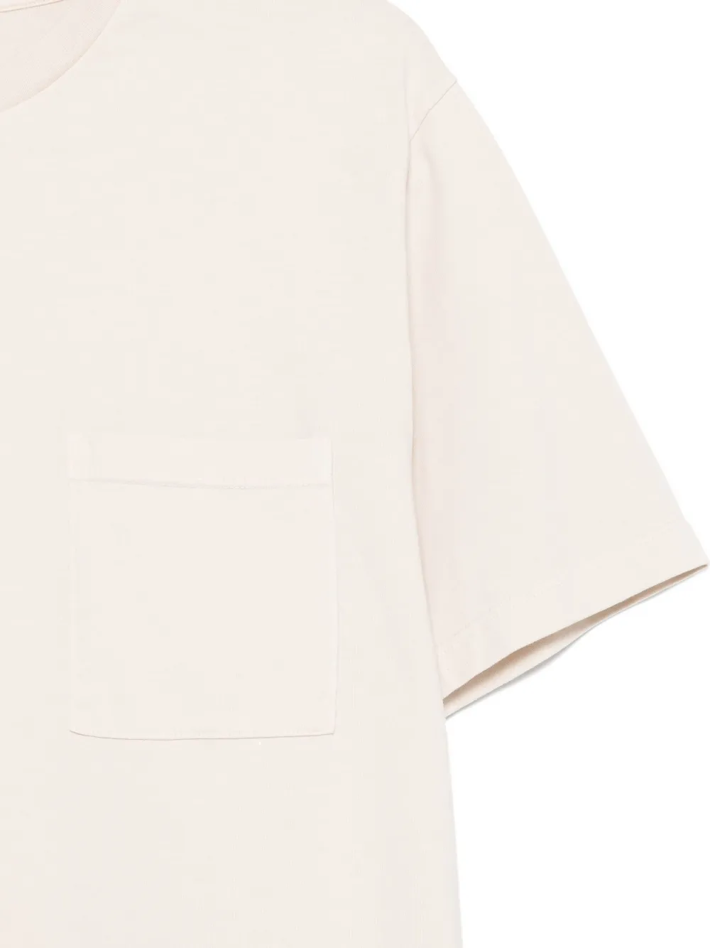 Barena T-shirt met borstzak Beige