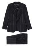 Gabriele Pasini single-breasted pinstripe suit - Blue