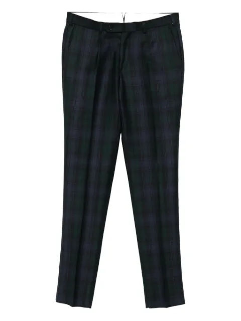 Gabriele Pasini pleated plaid trousers