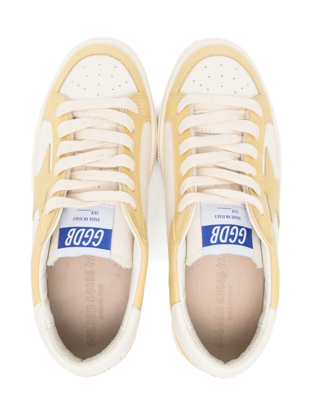 Golden Goose Kids May Teen trainers Yellow
