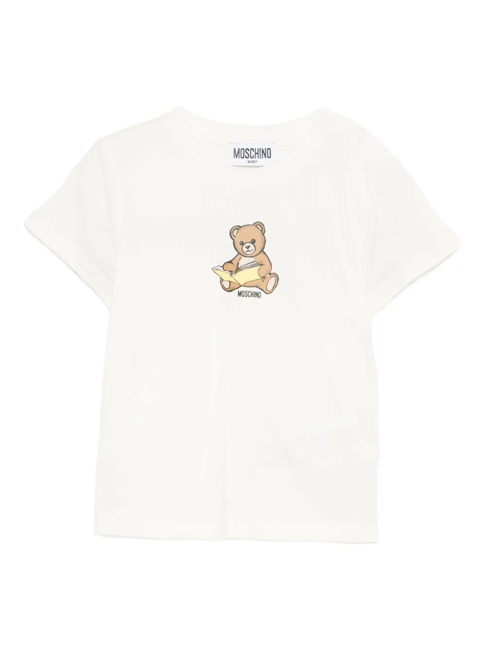 Moschino Kids logo-print T-shirt | White | Image 1