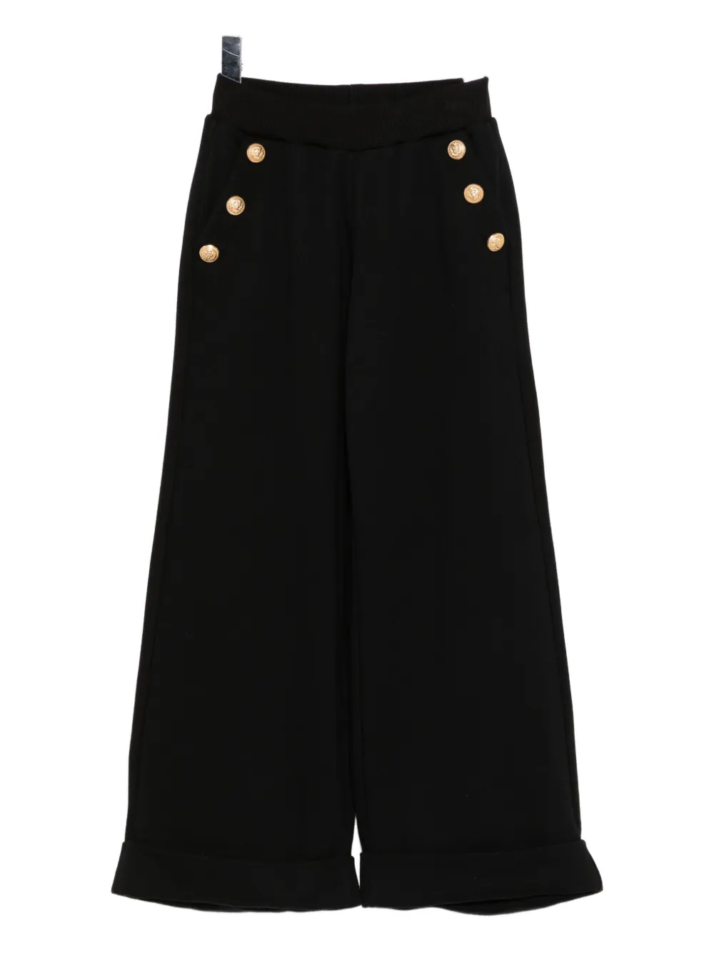 Balmain Kids cotton trousers | Black | Image 1