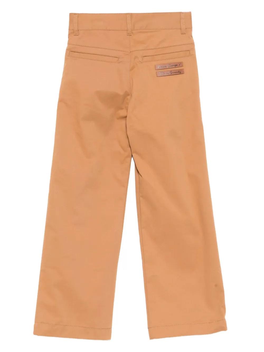 Givenchy Kids logo-patch trousers | Boys Smart Trousers | Image 2