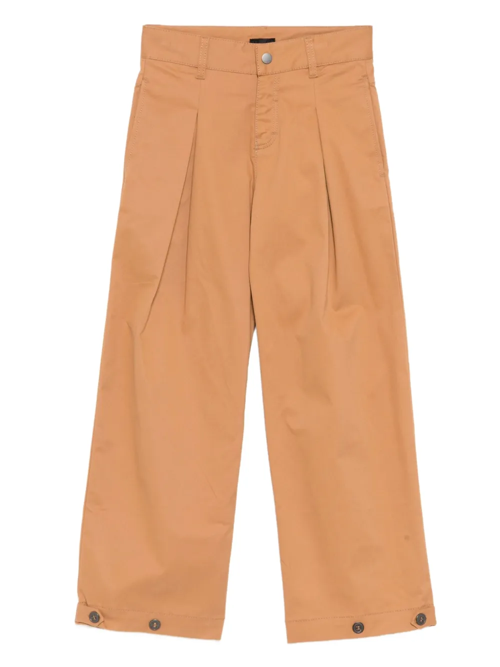 Givenchy Kids logo-patch trousers | Brown | Image 1