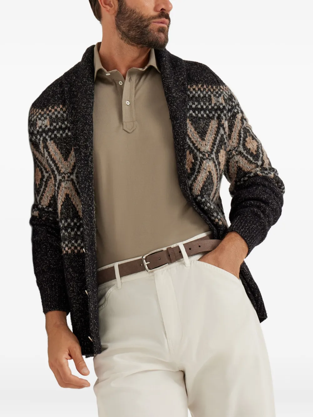 Brunello Cucinelli Katoenen poloshirt Groen