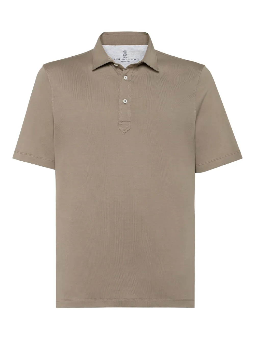 【現行】ブルネロクチネリ　ホワイト　ポロシャツ　Mサイズ メンズ カジュアルTシャツ＆ポロシャツ | Brunello Cucinelli