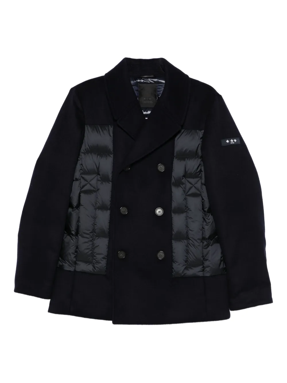 Tatras double-breasted quilted-panel jacket | Blue | Image 1