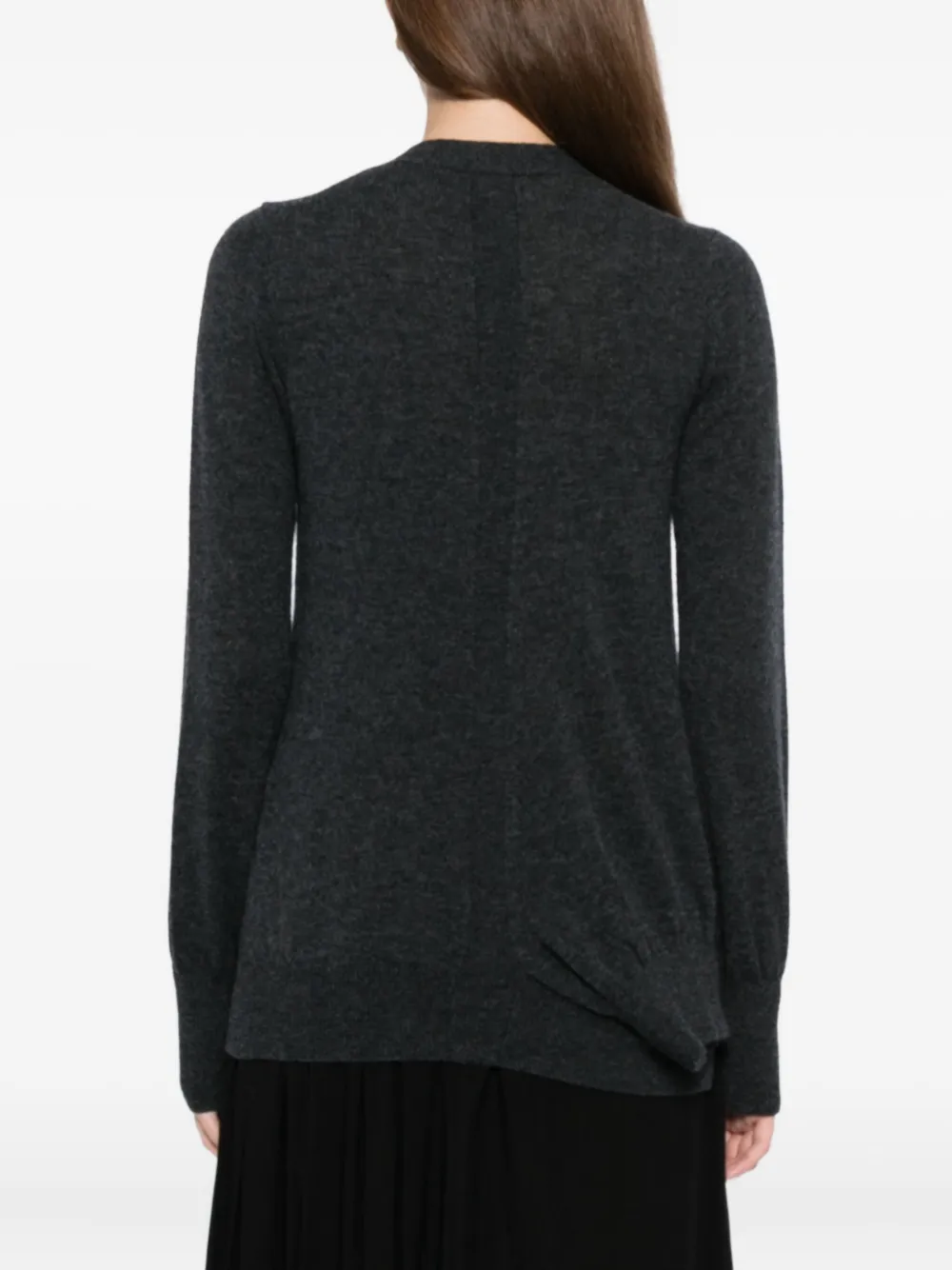 Yohji Yamamoto V-neck Cardigan In Black