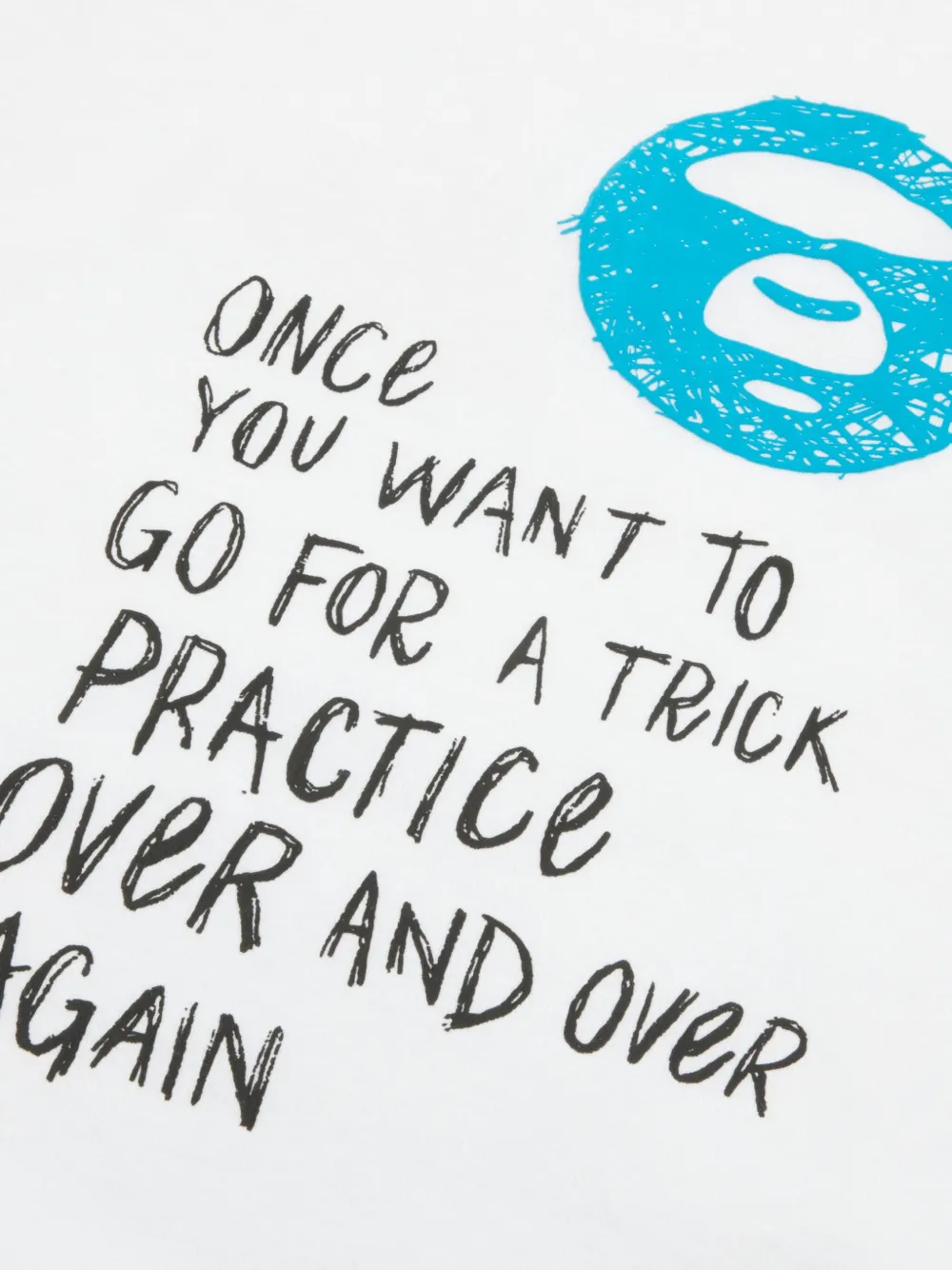 AAPE BY *A BATHING APE T-shirt met lange mouwen Wit