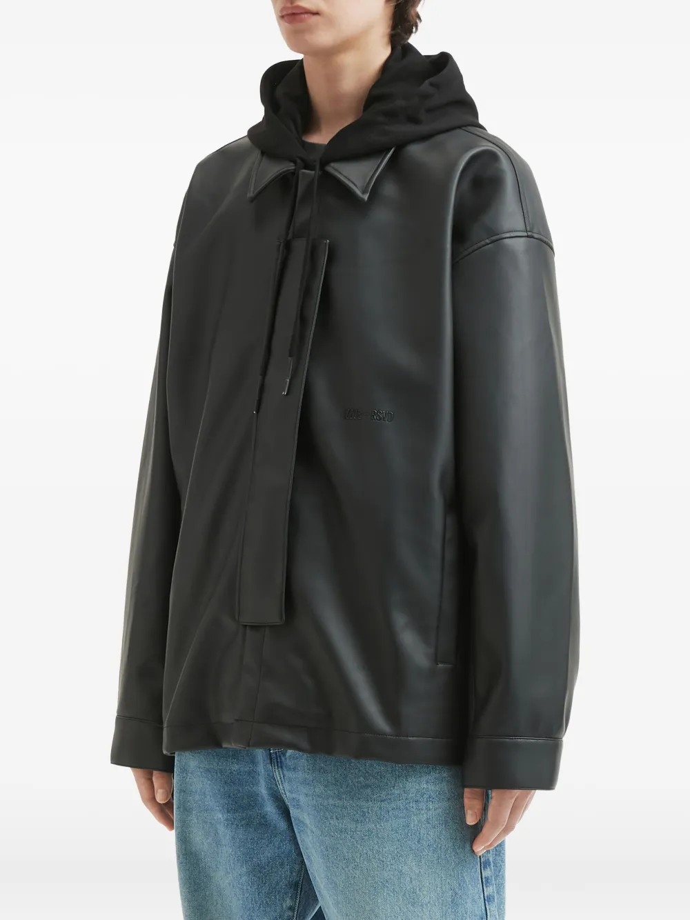 izzue Jack met capuchon Zwart