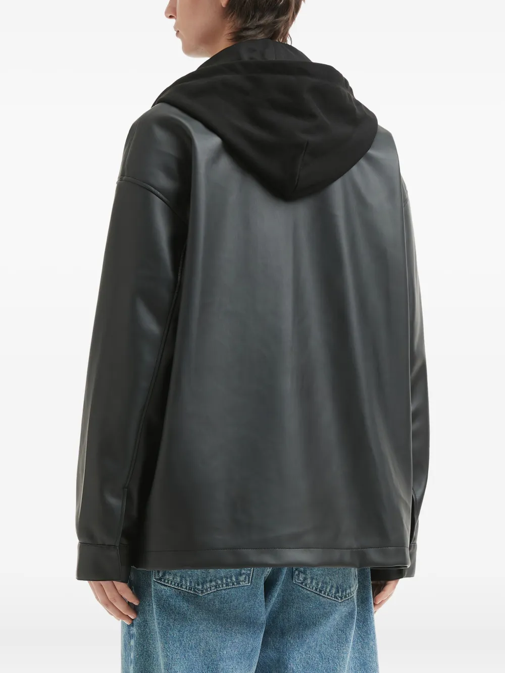 izzue Jack met capuchon Zwart