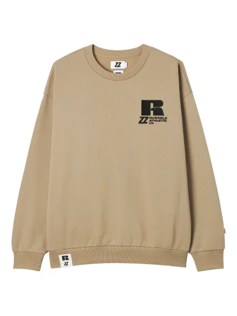 izzue x Russell Athletic logo-print sweatshirt