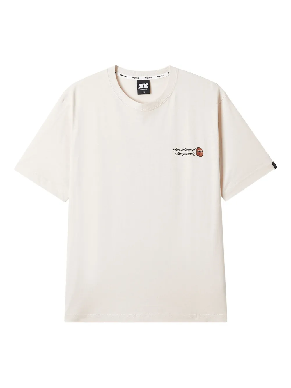 FINGERCROXX embroidered-logo T-shirt | White | Image 1