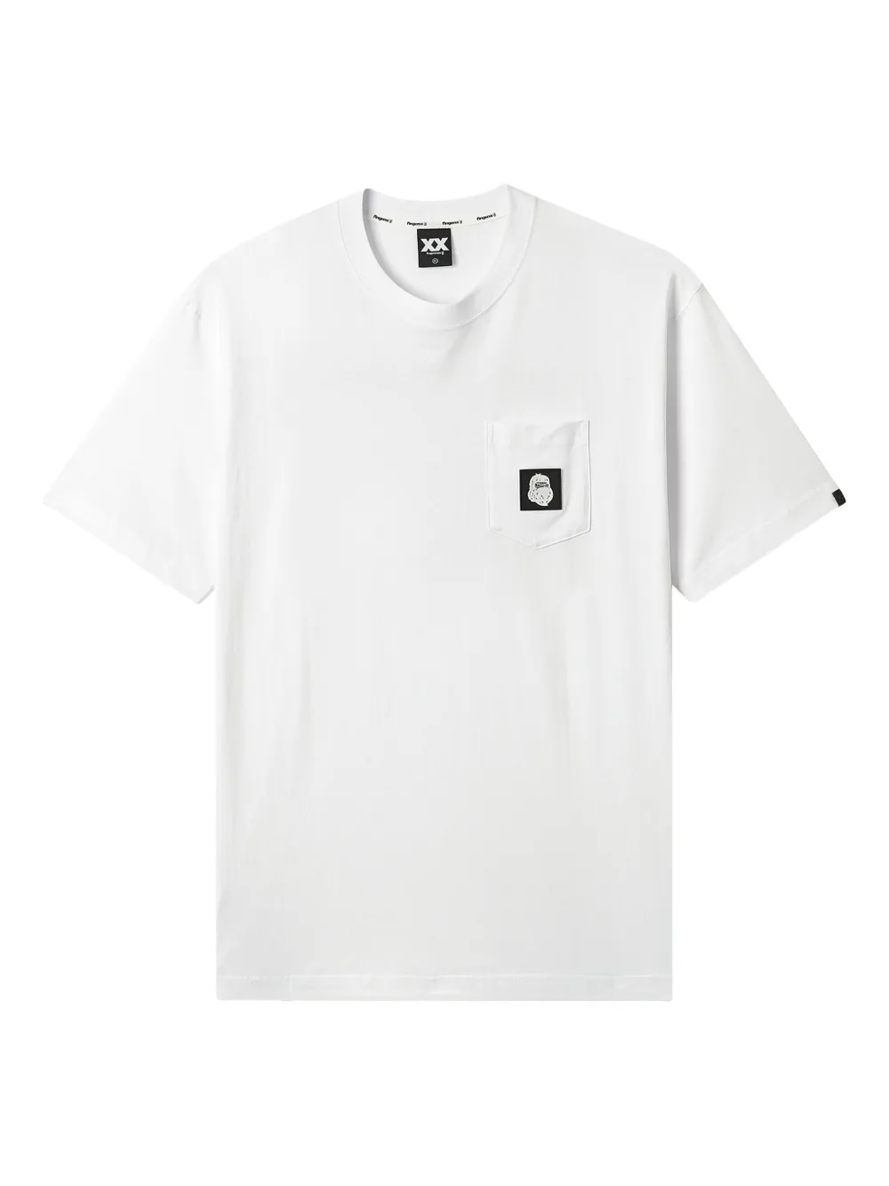 FINGERCROXX pocket-graphic T-shirt | White | Image 1