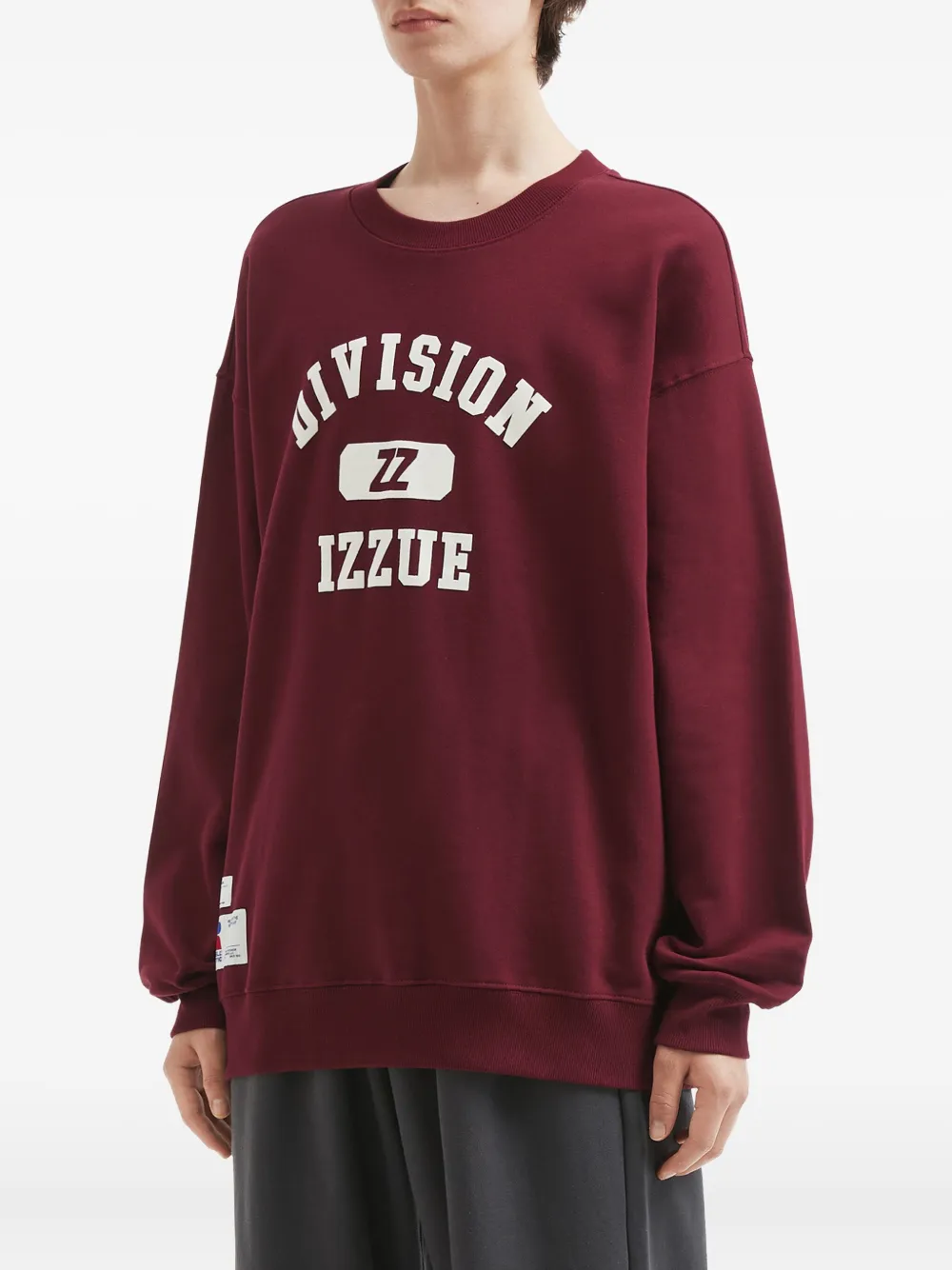 izzue Sweater met logo Rood