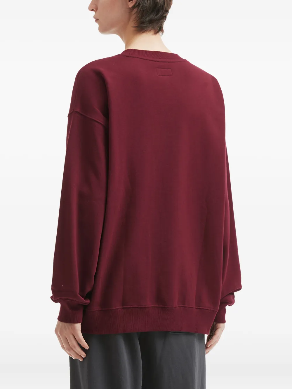 izzue Sweater met logo Rood