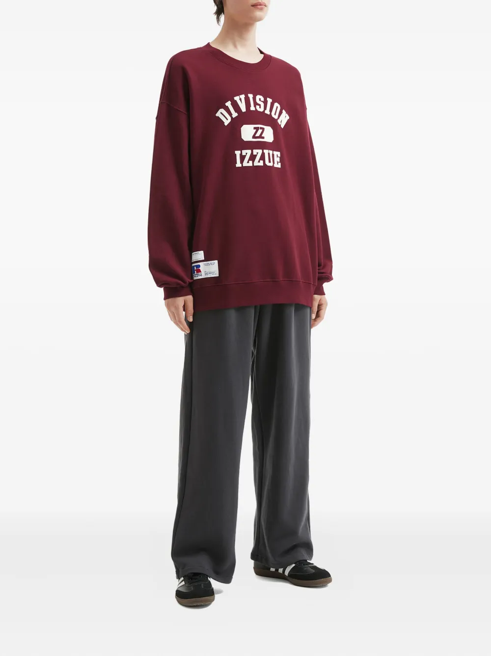 Izzue Sweater met logo - Rood