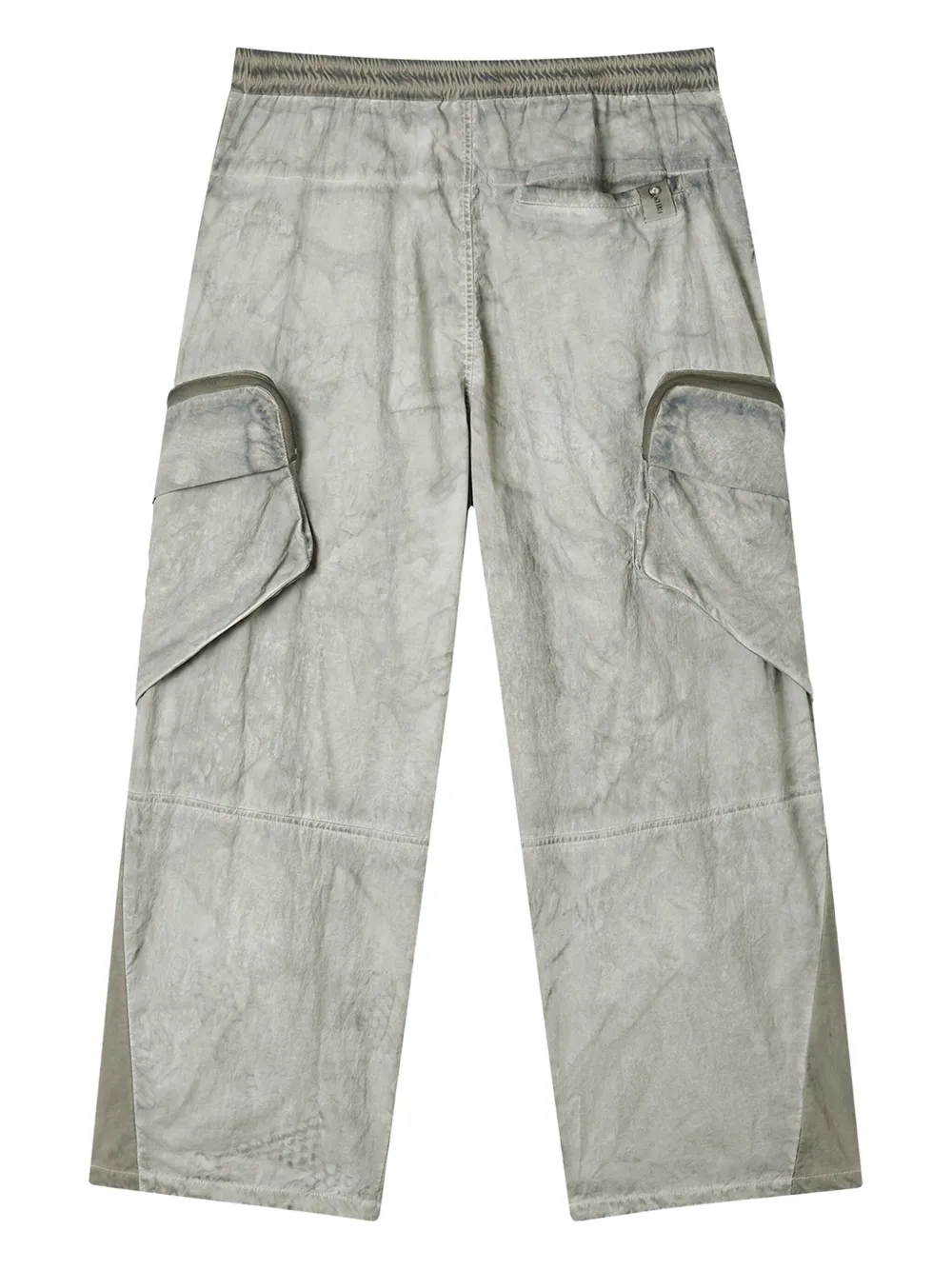 FIVE CM cargo-pocket elasticated trousers - Grijs
