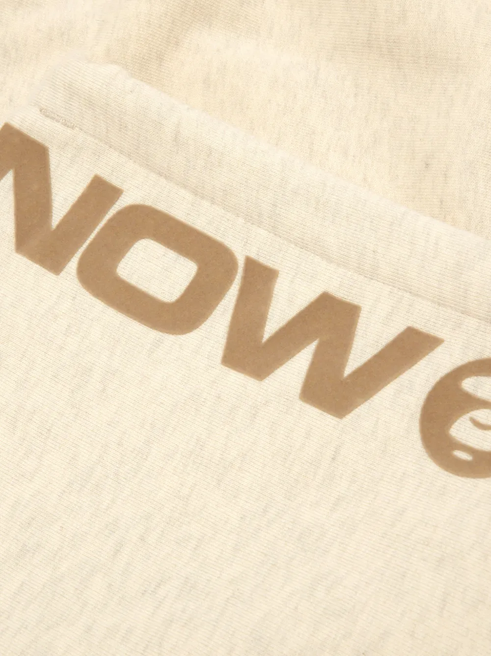 Aape By A Bathing Ape Long-sleeve Logo-print Hoodie In Neutral