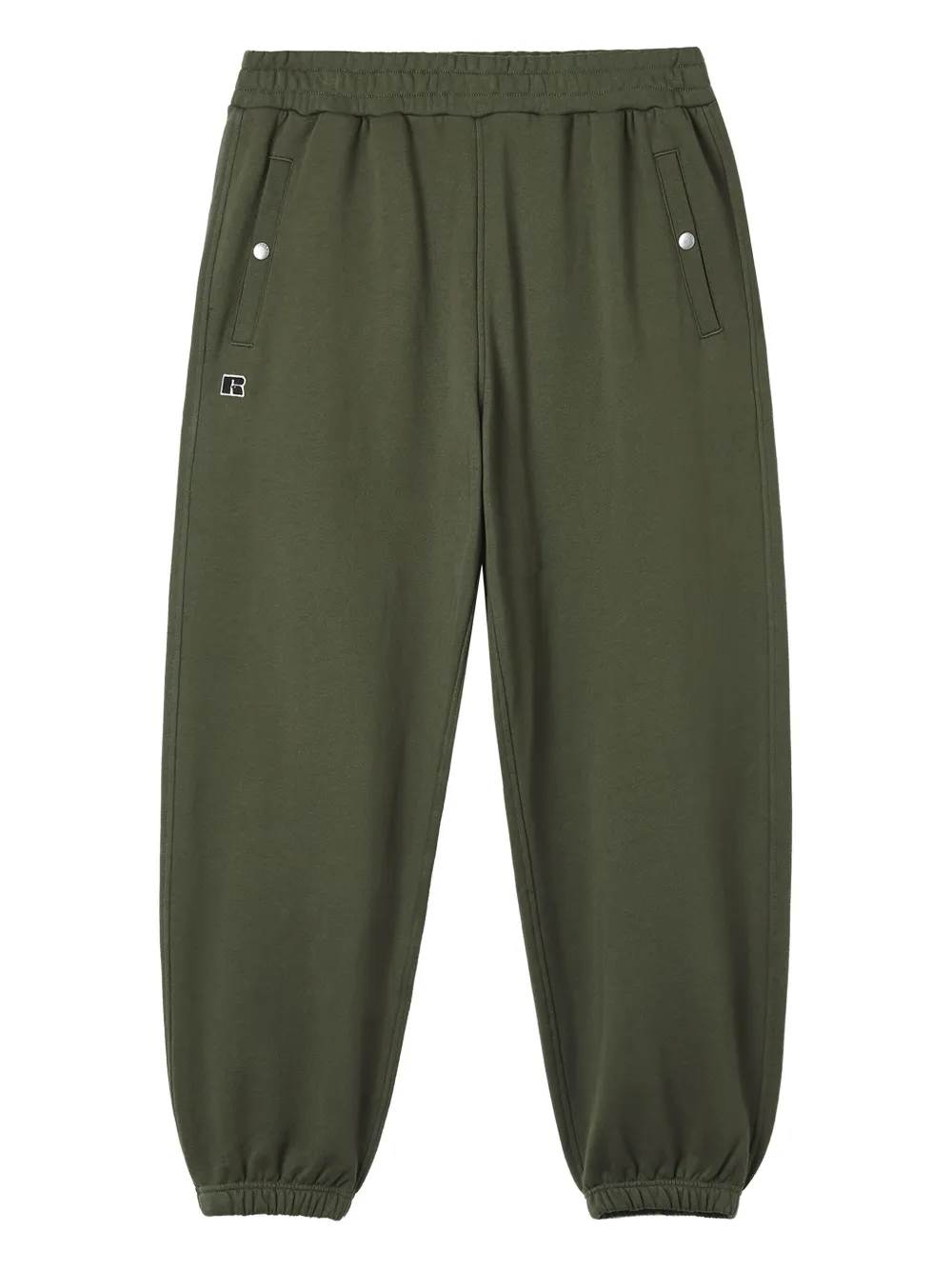 Izzue X Russell Athletic Logo-patch Track Pants In Green