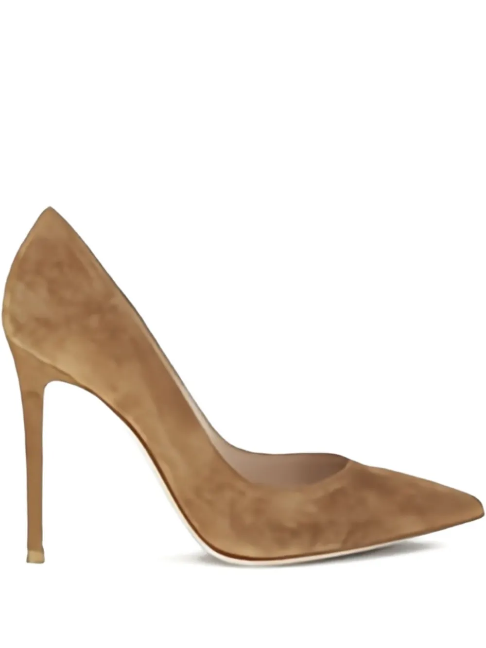 Gianvito Rossi 105mm Court pumps Brown