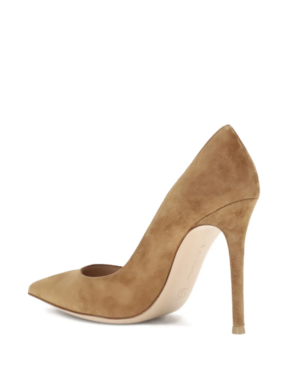 Gianvito Rossi 105mm Court pumps Brown