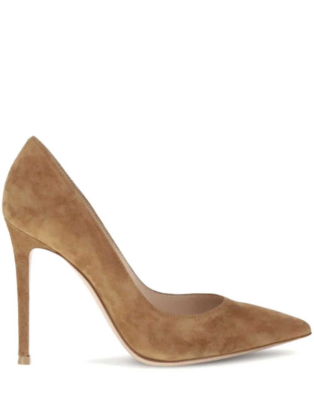 Gianvito Rossi 105mm Court pumps Brown
