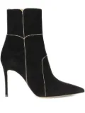 Gianvito Rossi 95mm pointed-toe stiletto boots - Black