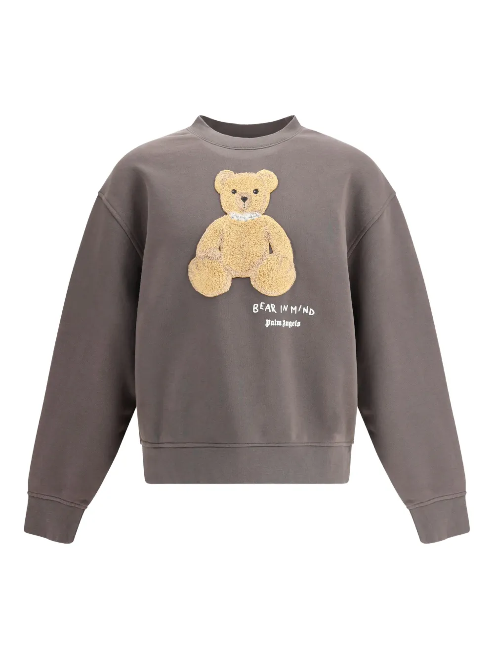 Palm Angels sudadera con aplique Teddy Bear | gris | Image 1