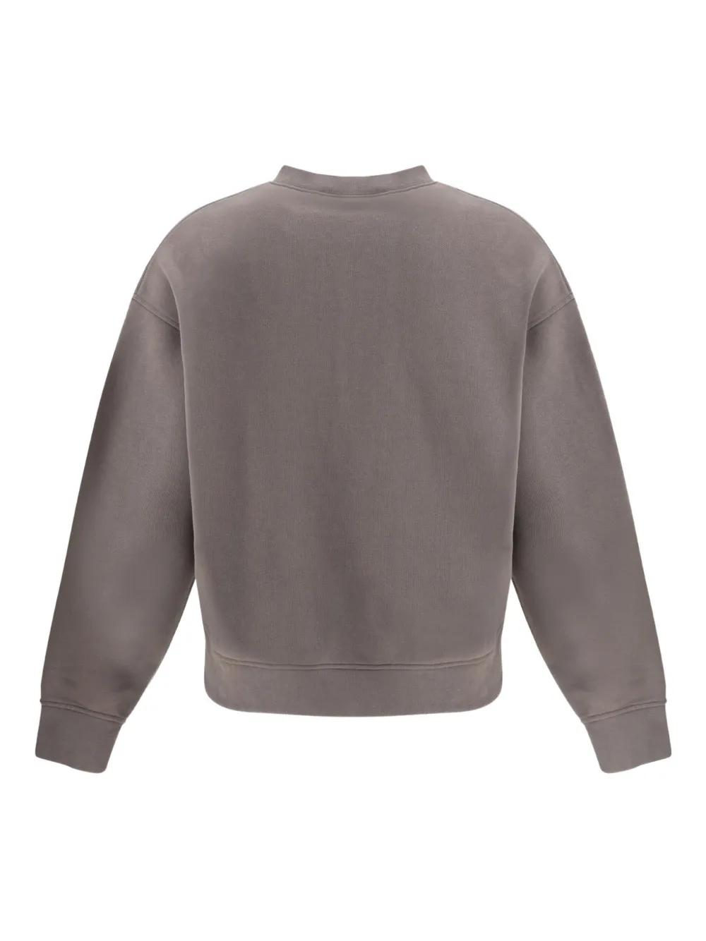 Palm Angels teddy-applique crew neck sweatshirt - Grijs
