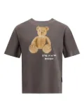 Palm Angels Bear in Mind cotton T-shirt - Grey