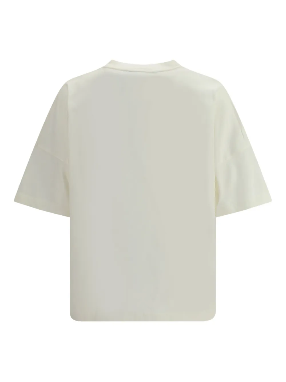 Palm Angels teddy bear print cotton T-shirt - Wit