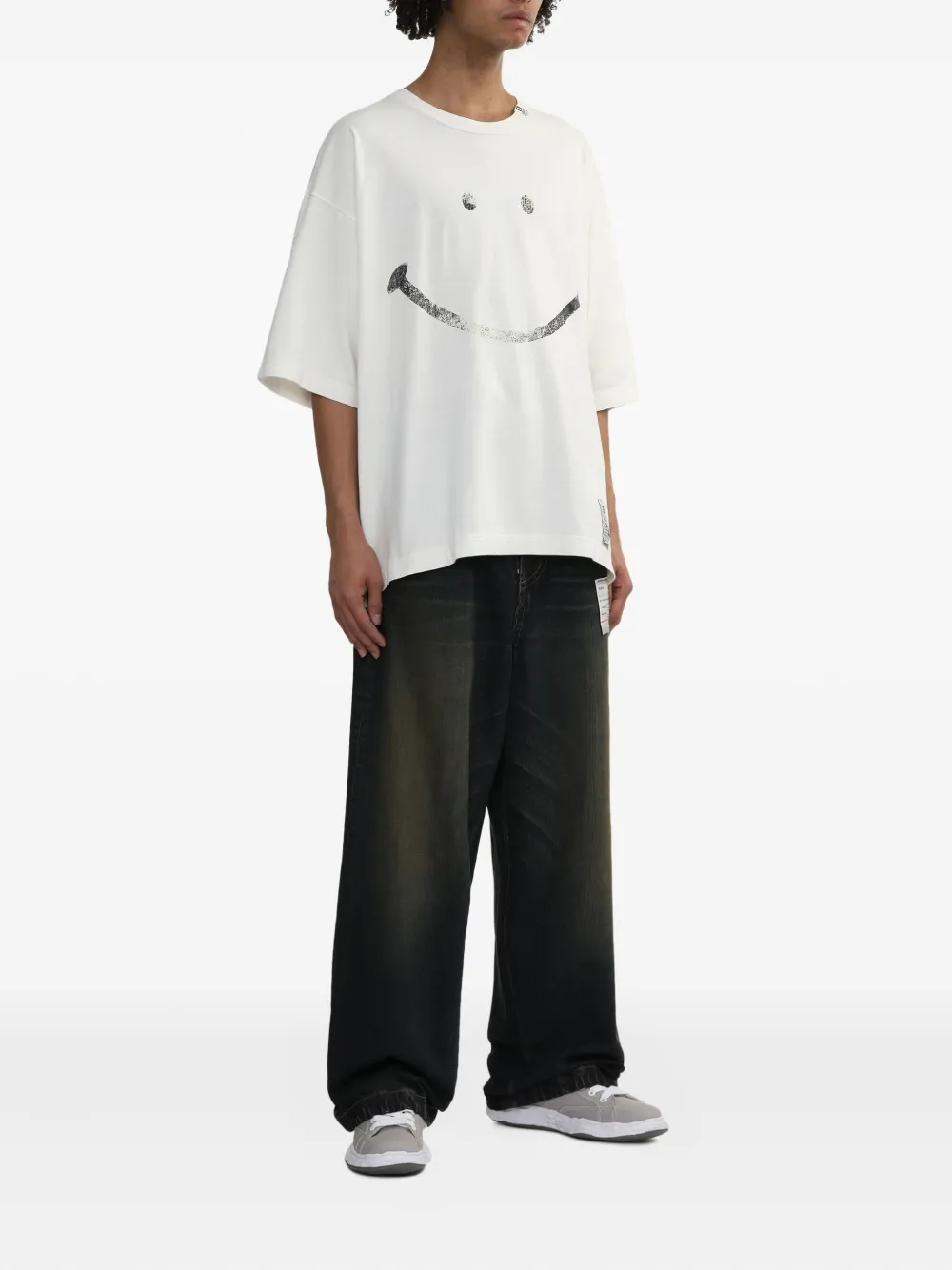 Maison MIHARA YASUHIRO Charles logo sneakers Grey