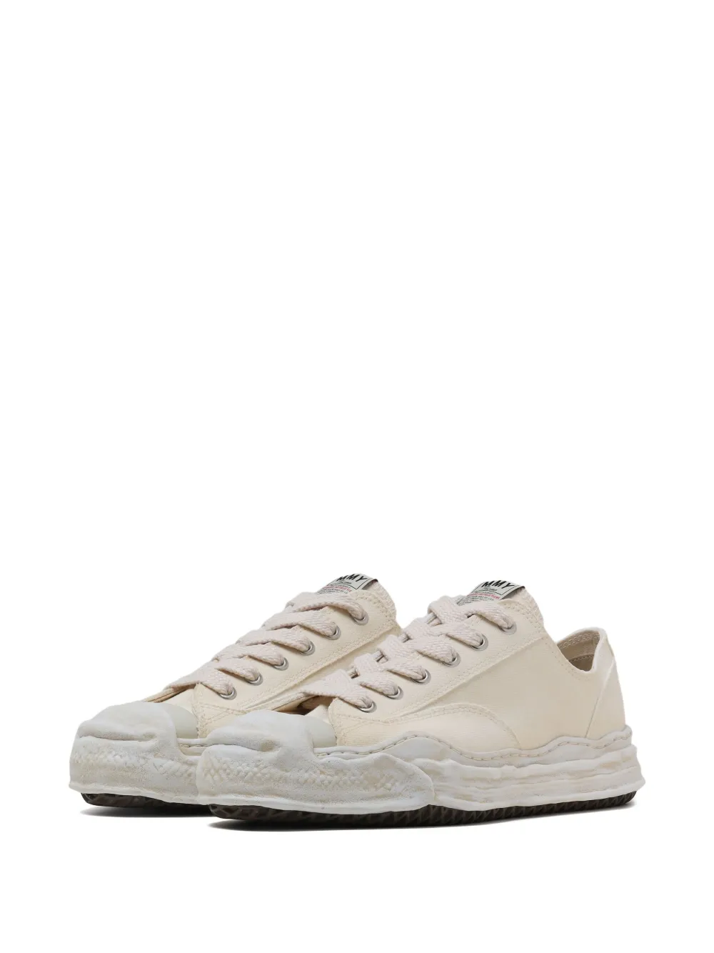 Maison MIHARA YASUHIRO lace-up platform sneakers Neutrals