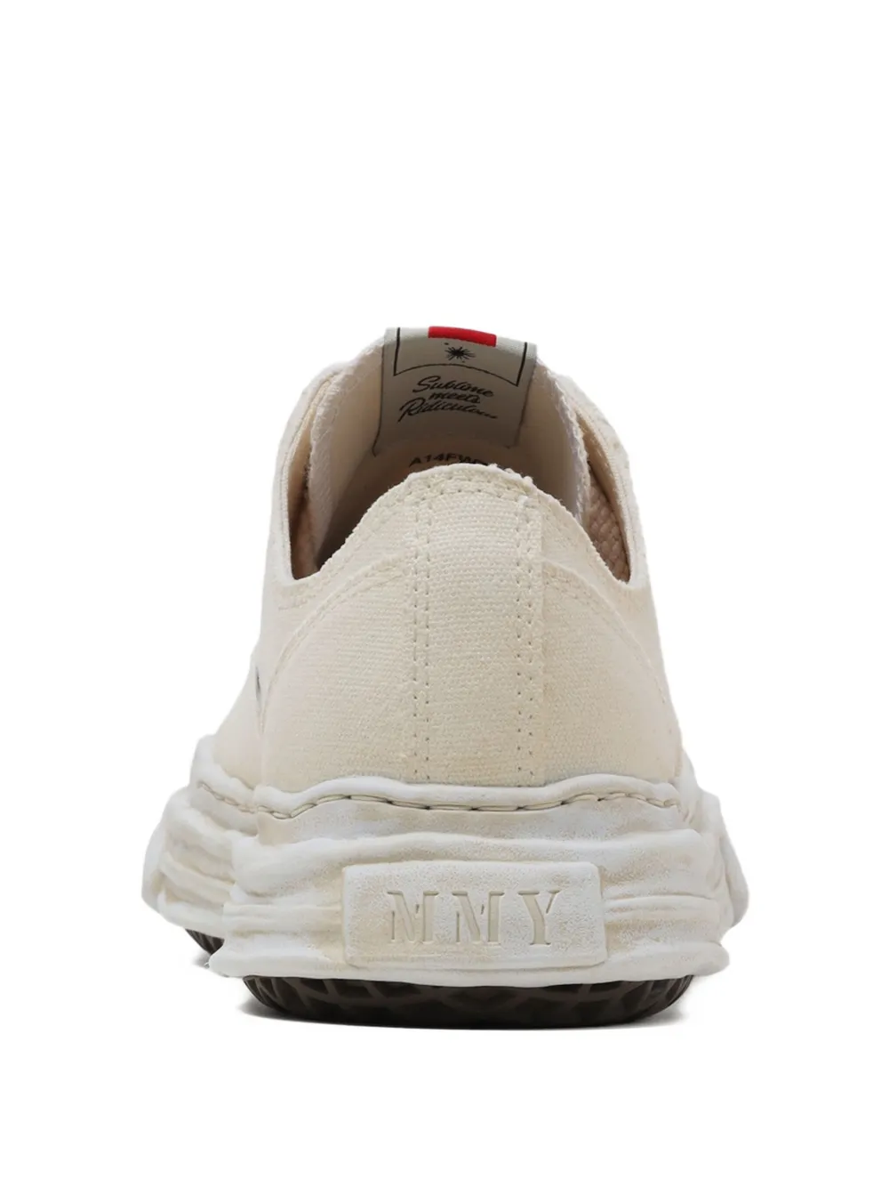 Maison MIHARA YASUHIRO lace-up platform sneakers Neutrals