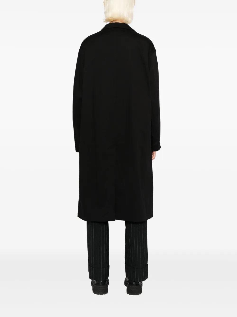 Y's Katoenen jas Zwart