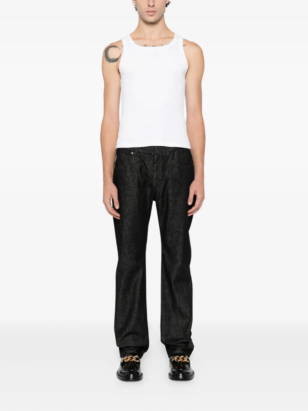 ENTIRE STUDIOS Slem slim-fit jeans - Zwart